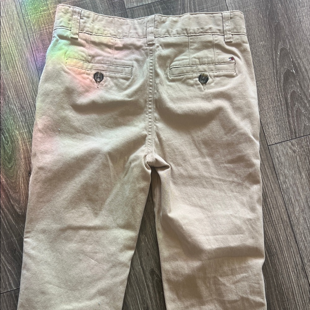 Tommy Hilfiger Big Boys Chino Beige Casual Pants